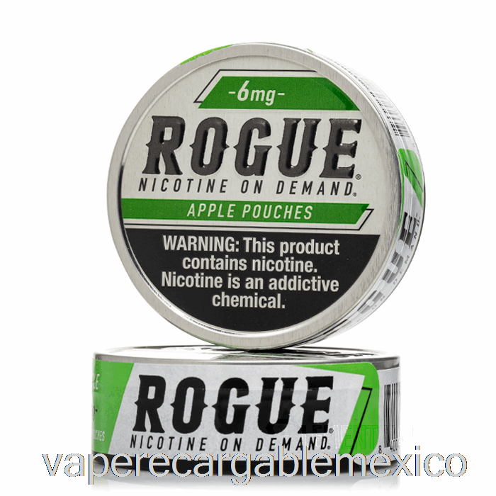 Bolsas De Nicotina Vape Recargables Rogue - Manzana 3 Mg (paquete De 5)